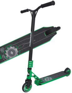 SCHILDKRÖT Trottinette Stunt Scooter Flipwhip Hydro Green