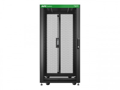 APC : EASY RACK 600MM/24U/1200MM avec ROOF SIDE PANEL CASTORS FEET 4 B