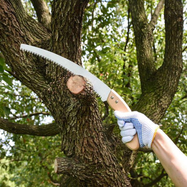 TerCasa Gartensäge mit Holzgriff, Blattlänge: 330 mm