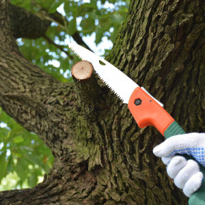 TerCasa Klappsäge mit Softgripgriff, Blattlänge: 160 mm