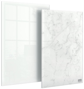 nobo Bloc-notes en verre, (L)152 x (P)230 mm, set de 2