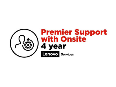 Lenovo : 4Y PREMIER SUPPORT upgrade FROM 1Y PREMIER SUPPORT (elec)