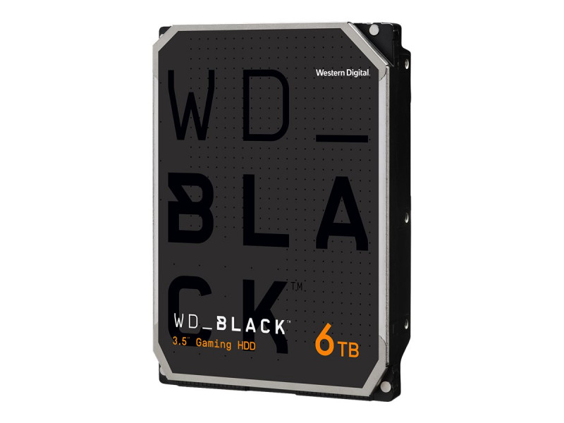 Western Digital : 6TB BLACK 128Mo 3.5IN SATA III 6GB/S 7200RPM