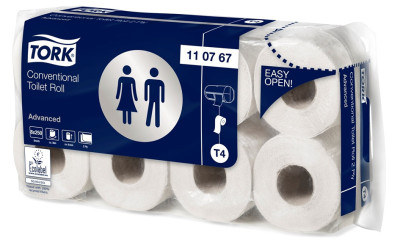 TORK Papier toilette, 3 plis, blanc