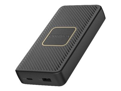 OtterBOX : POWER BANK 15K MAH USB A et C 18W USB-PD + WIRELESS 10W BLACK