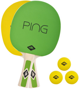 DONIC SCHILDKRÖT Kit de ping-pong, vert/jaune