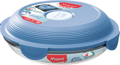 Maped PICNIK Assiette à déjeuner CONCEPT, en verre, gris