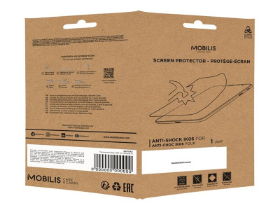 Mobilis : SCREEN PROTECTOR ANTI-SHOCK IK06 - CLEAR pour GALAXY TAB A8 1