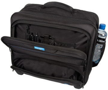 Lightpak Valise business pour ordinateur portable, noir