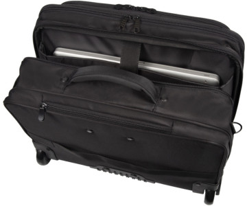 Lightpak Valise business pour ordinateur portable, noir