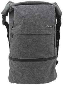 LiGHTPAK Sac à dos pour PC portable, polyester 600D, gris