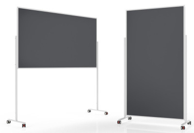 magnetoplan Design-Moderationstafel VarioPin, dunkelblau
