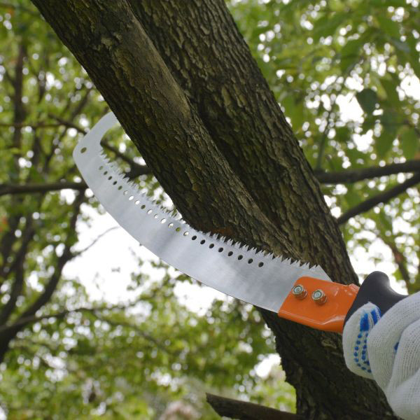 TerCasa Scie de jardin avec manche Softgrip, lame: 330 mm