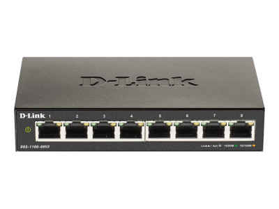 D-Link : 8-PORT SMART GIGABIT SWITCH LAYER2