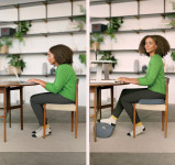 Leitz Repose-pieds Ergo Cosy, gris Leitz Repose-pieds Ergo Cosy, gris