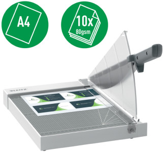 LEITZ Massicot à levier Home Office, A4, anthracite