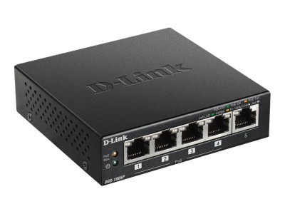 D-Link : 5-PORT DESKTOP POE+ SWITCH GIGABIT