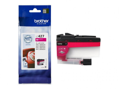 Brother LC427M Cartouche d'encre Magenta 1500 pages pour MFC-J6957DW et MFC-J5955dw