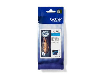 Brother LC427XLC Cartouche d'encre Cyan 5000 pages pour MFC-J6957DW et MFC-J5955dw