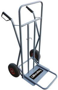 Wonday Diable de transport en tube d'acier, charge: 300 kg