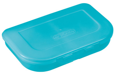 herlitz Boîte à goûter, en plastique, turquoise