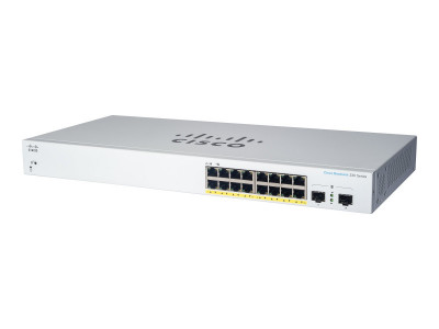 Cisco : CBS220 SMART 16-PORT GE 2X1G SFP