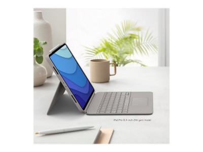 Logitech : COMBO TOUCH F.IPADPRO12.9-INCH 5TH GEN. - SAND - ESP - MEDIT