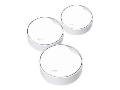 TP-Link : AX3000WHOLE HOME MESH WI-FI 6 SYSTEM 574 MBPS AT 2.4 GHZ + 240