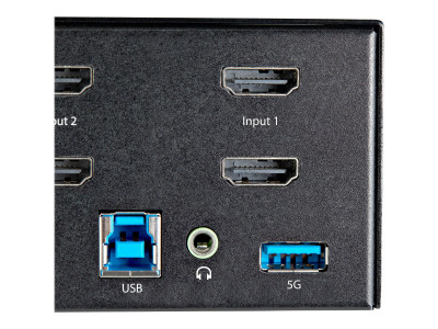 Startech : COMMUTATEUR KVM HDMI 2.0 2 PORTS 4K 60HZ ULTRA HD