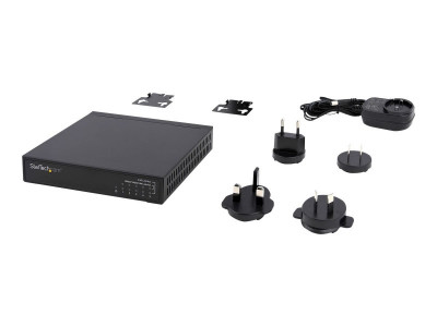 Startech : UNMANAGED 2.5G SWITCH 5 PORT - ALL-METAL CASE FANLESS WALL kit