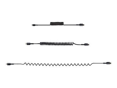 Startech : USB C TO LIGHTNING cable - 50CM (20IN) COILED cable BLACK