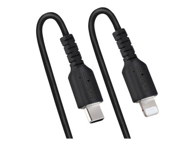 Startech : USB C TO LIGHTNING cable - 50CM (20IN) COILED cable BLACK