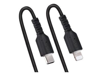 Startech : USB C TO LIGHTNING cable - 50CM (20IN) COILED cable BLACK