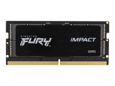 Kingston : 16GB DDR5-4800MHZ CL38 SODIMM FURY IMPACT
