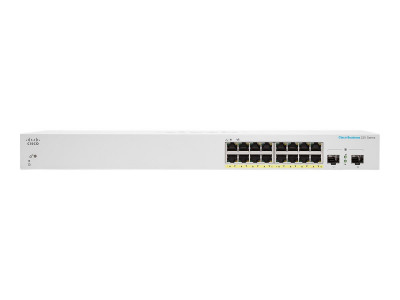 Cisco : CBS220 SMART 16-PORT GE POE 2X1G SFP