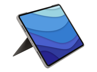 Logitech : COMBO TOUCH F.IPAD PRO12.9-INCH 5TH GEN. - SAND - US - INTNL