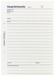 herlitz Gesprächsnotizblock DIN A5, 50 Blatt herlitz Gesprächsnotizblock DIN A5, 50 Blatt