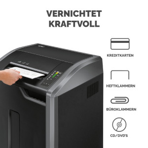 Fellowes Destructeur de doc. Powershred 425Ci, part. suisse