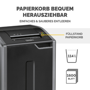 Fellowes Destructeur de doc. Powershred 425Ci, part. suisse