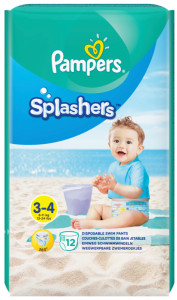 Pampers Couches-culottes de bain Splashers taille 5 - 6