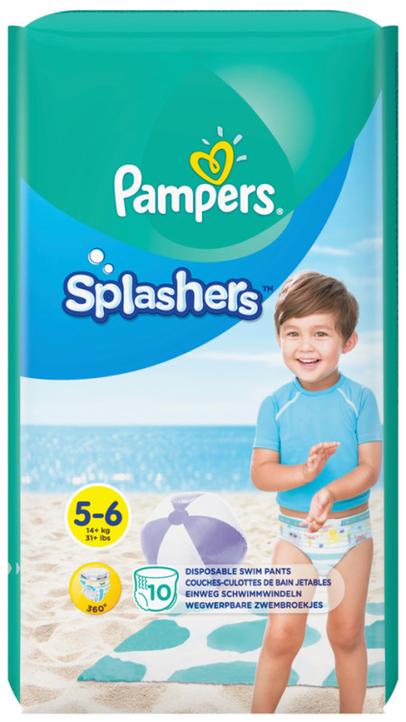 Pampers Couches-culottes de bain Splashers taille 5 - 6