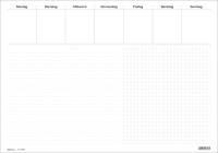 Sous-main papier « Office » RNK Verlag, blanc