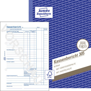 AVERY Zweckform Formularbuch 