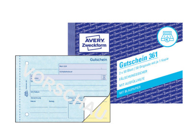 AVERY Zweckform Formularbuch 