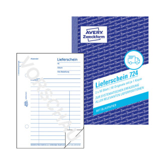 AVERY Zweckform Formularbuch 