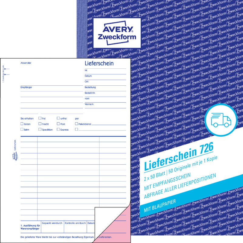 AVERY Zweckform Formularbuch 