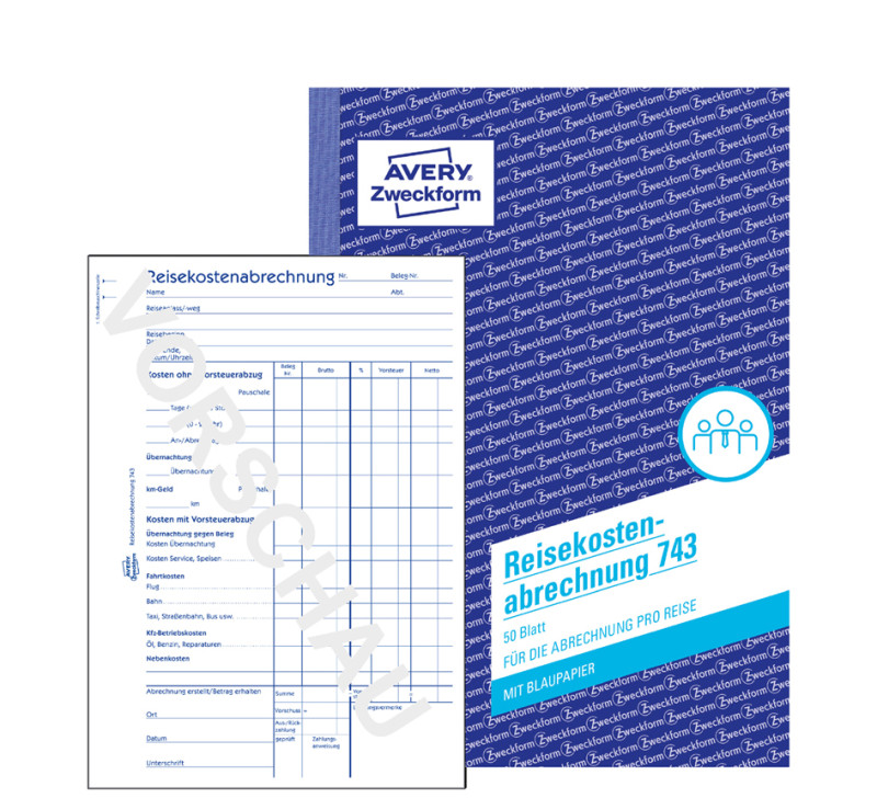 AVERY Zweckform Formularbuch 