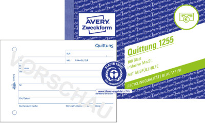 AVERY Zweckform Formularbuch 