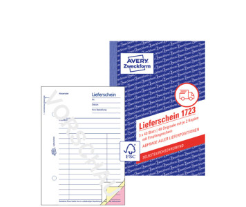 AVERY Zweckform Formularbuch 