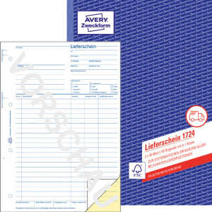 AVERY Zweckform Formularbuch 